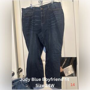 Judy Blue boyfriend fit size 24W